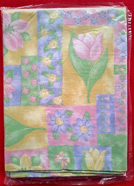Easter FLOWERS standard cotton pillow case (custom made) SEALED